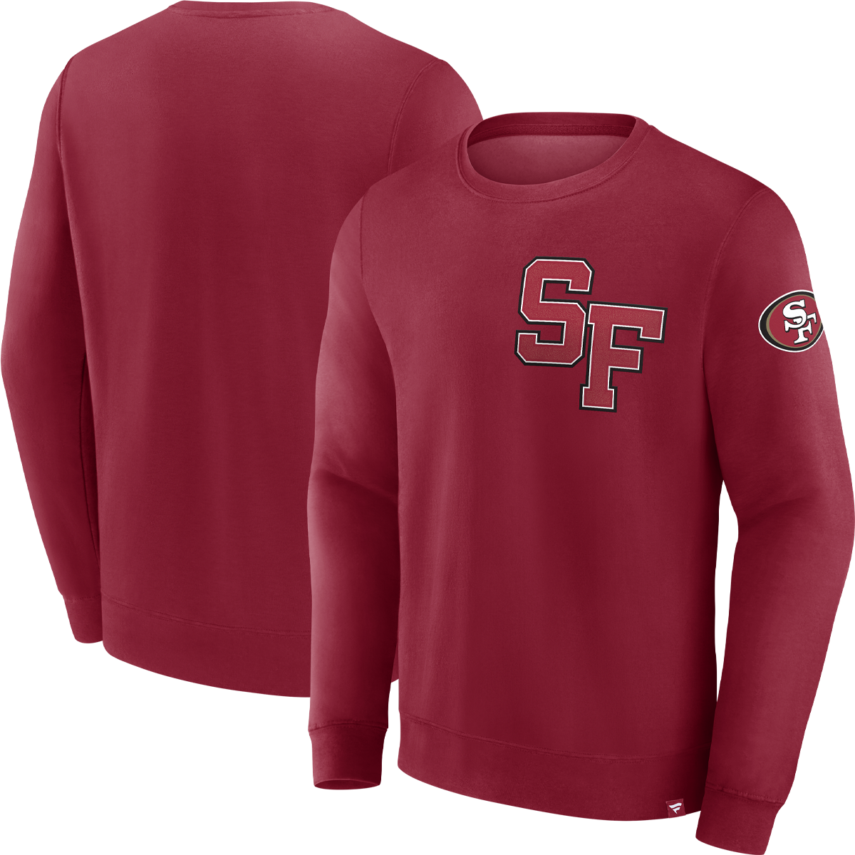 Men's 49ers Varsity Letter Long Sleeve Crew alternate view