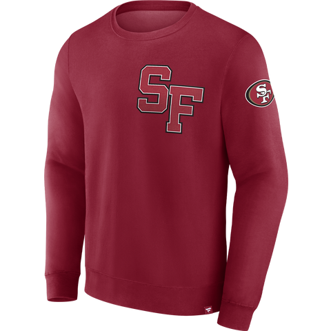 Men's 49ers Varsity Letter Long Sleeve Crew