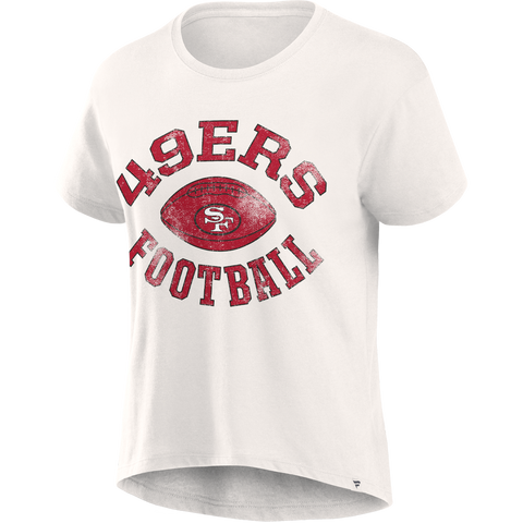 Women's 49ers Football Home Cotton Modal Short Sleeve