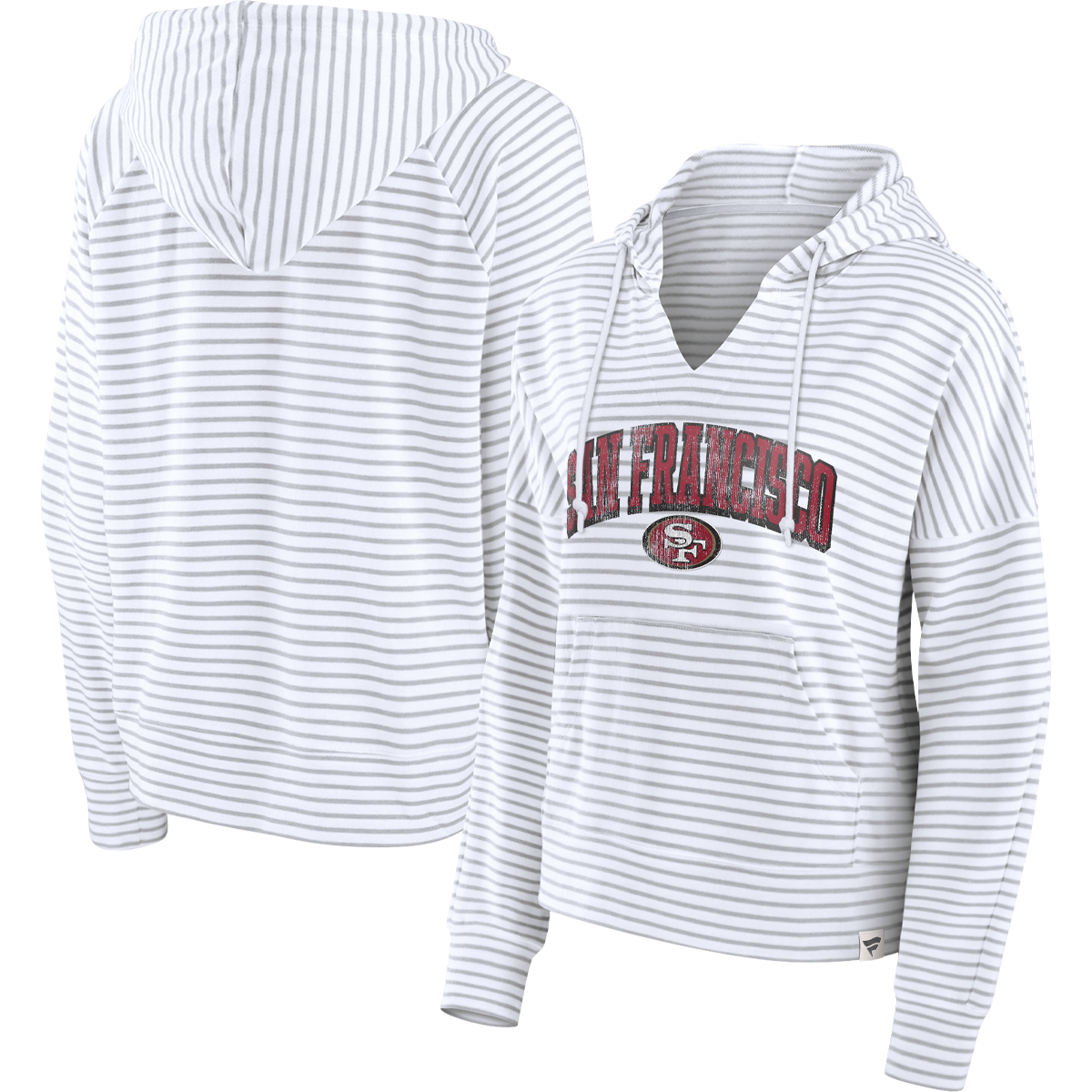 Women's 49ers Fundamentals French Terry Pullover Hoodie alternate view