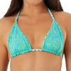Roxy Women's Dawn Patrol Reversible Top Reversed Front