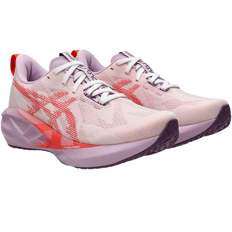 スパイク・シューズ NOVABLAST5 24.5 Men's Novablast 5 Running Shoe - Greyish Purple/Coral Reef