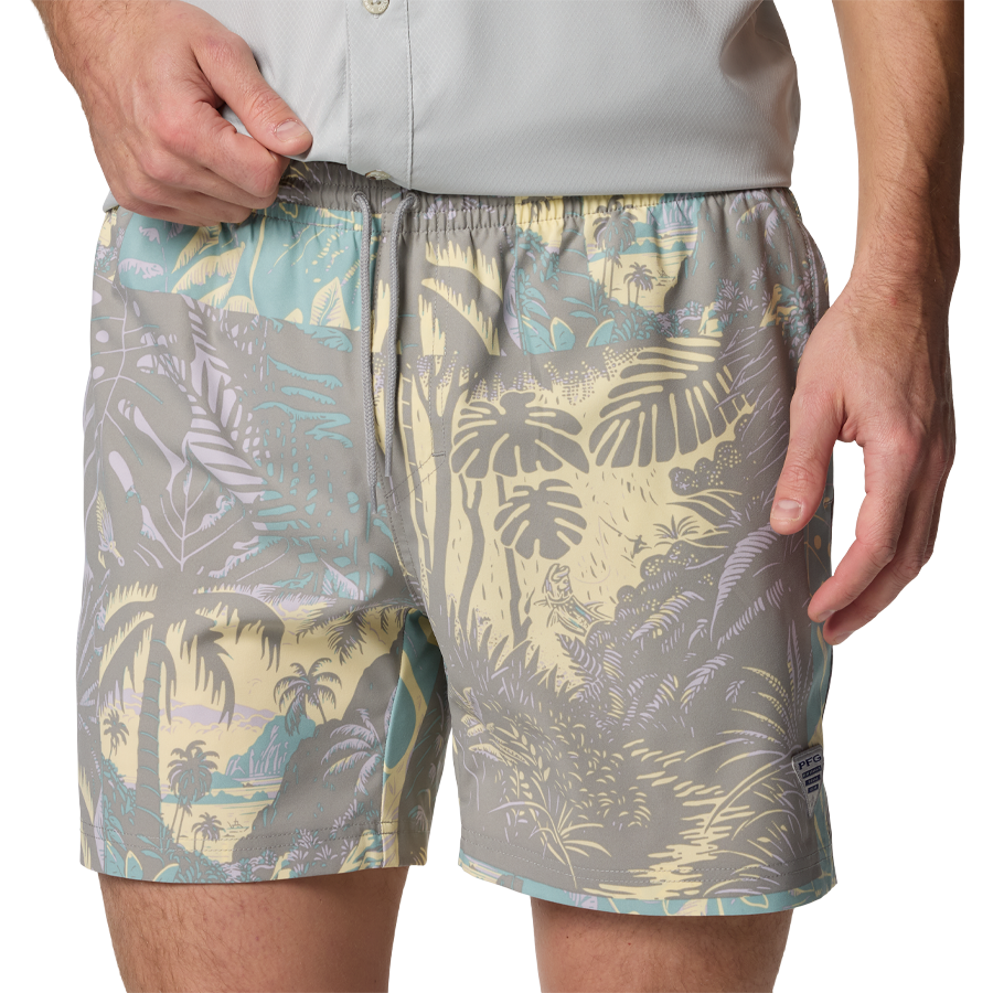 Men's PFG Rambler Print Water Short 8