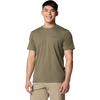 Columbia Men's Tech Trail Utility Short Sleeve Crew in Stone Green