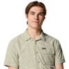 Columbia Tech Trail Utility Print Woven Short Sleeve Shirt Front