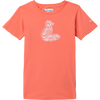 Columbia Youth Mission Lake Graphic Short Sleeve Shirt in Hot Coral Foxy Swirl