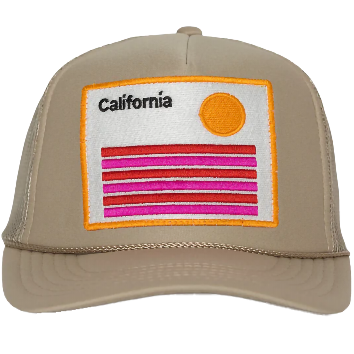 California Stripes Trucker alternate view