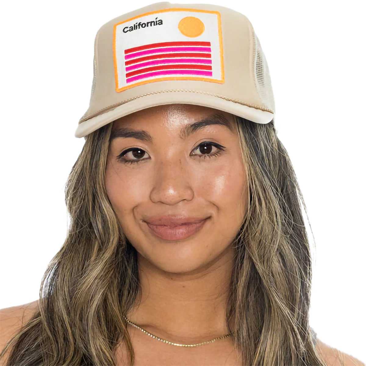California Stripes Trucker alternate view