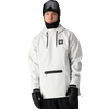 686 Men's Waterproof Hyperchromic Pullover Hoody in WHITE HAZE HYPERCHROMIC