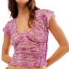 Free People Women's Oh My Baby Tee  in Lilac