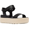 Sorel Women's Cameron Flatform Sandal 3/4 toe
