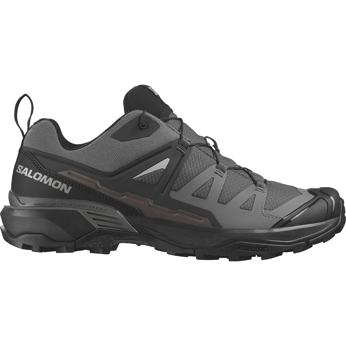 NEW SALOMON men\'s x ultra 4 low wide gtx shoes in magnet/black X ULTRA 4 GORE-TEX Men - Hiking | Salomon main image 4