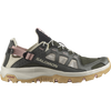 Salomon Women's Techamphibian 5 in Peat/Rainy Day/Hyma Pink outside right profile
