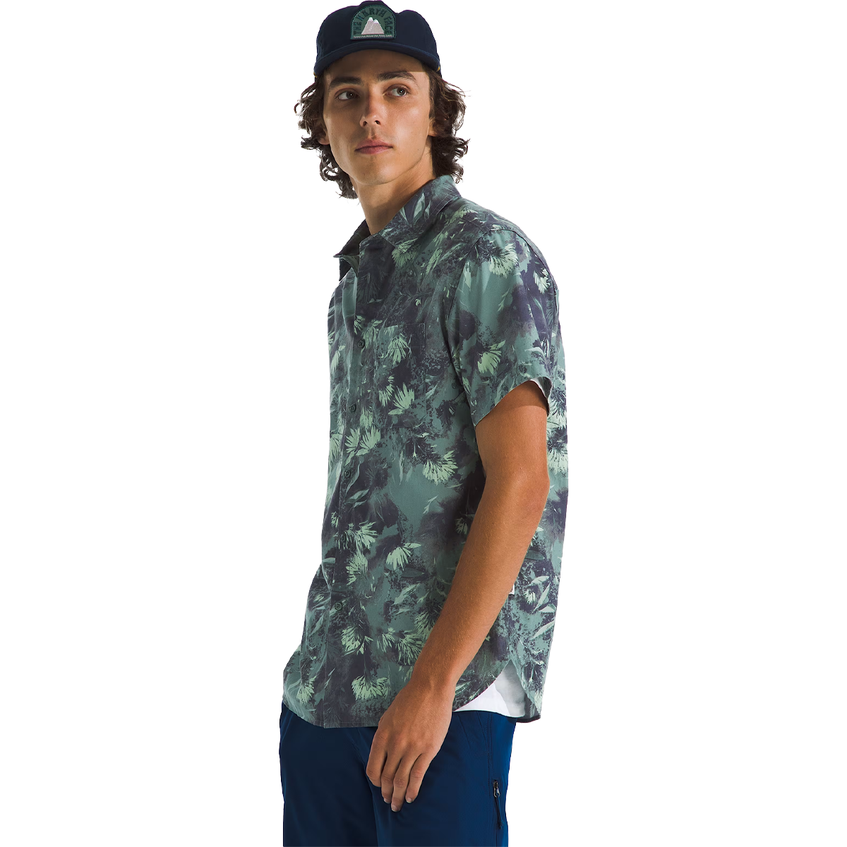 Men's Short Sleeve Baytrail Pattern Shirt alternate view