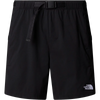The North Face Class V Pathfinder Belted Short 7" in Black