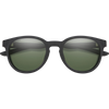 Smith Eastbank in Matte Black/CP Polarized Gray Green front folded
