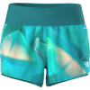 The North Face Women's Sunriser 3" Short in Galactic Blue Prisms