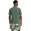 The North Face Men's Dune Sky Short Sleeve in HCH-Duck Green back
