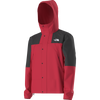 The North Face Men's Mountain Wind Jacket in KZ3-TNF Red/TNF Black front left