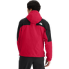 The North Face Men's Mountain Wind Jacket in KZ3-TNF Red/TNF Black on model back
