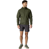 Rab Men's Windgather Hoodie alternate image green front