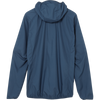 Rab Men's Windgather Hoodie in TMB-Tempest Blue back