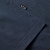 Rab Women's Crimp Logo Tee in TMB-Tempest Blue fabric and logo tag