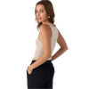 O'Neill Women's Goldyn Tank in WHT-White back
