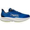 Hoka Youth Mach 6 in ECC-Electric Cobalt/Navy right profile