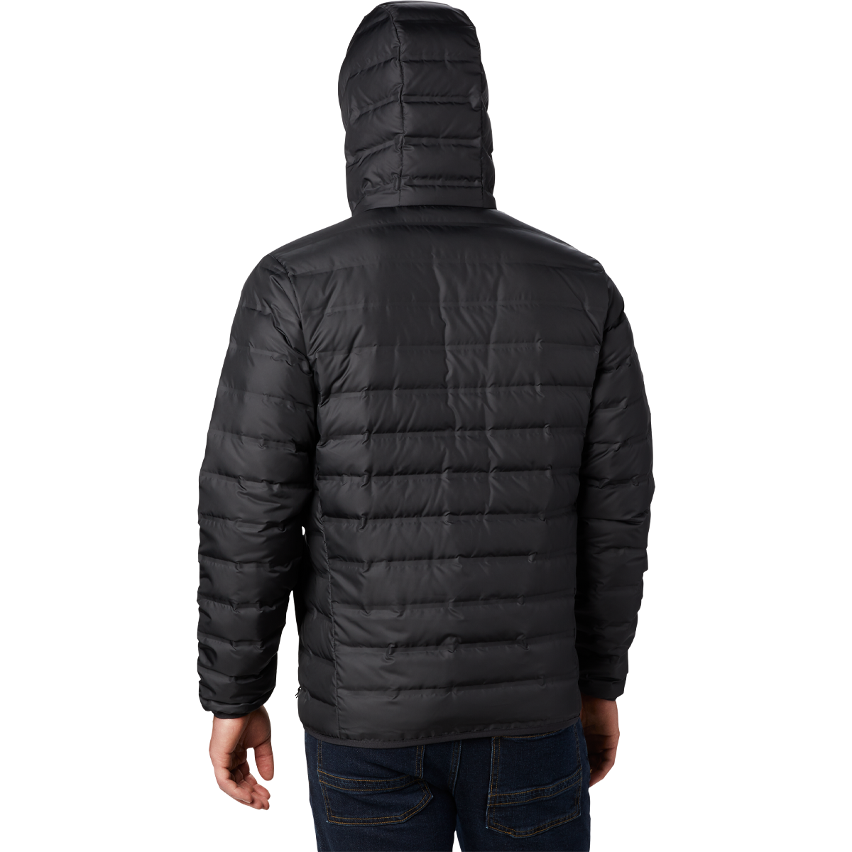 Columbia Lake 22 Down Hooded Jacket Black M