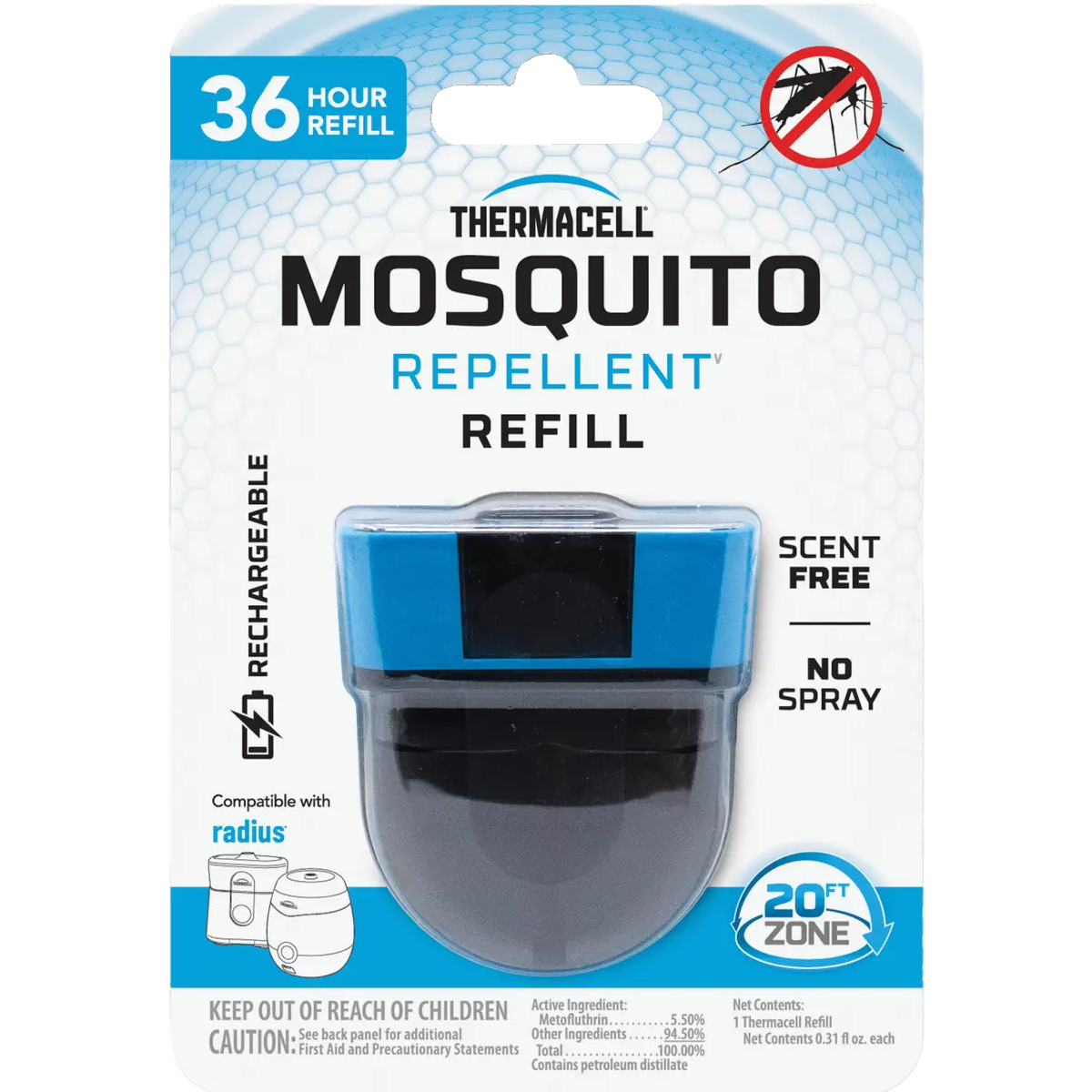 Rechargeable Mosquito Repellent Refill alternate view