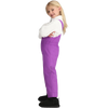 Obermeyer Youth Snoverall Pant in Fairy Flower left