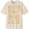 Patagonia Women's Tread Lightly Oversized Organic T-Shirt in Undyed Natural