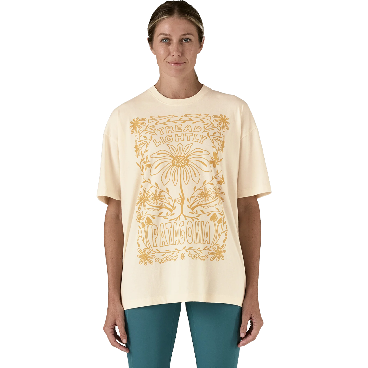 Women's Tread Lightly Oversized Organic T-Shirt alternate view
