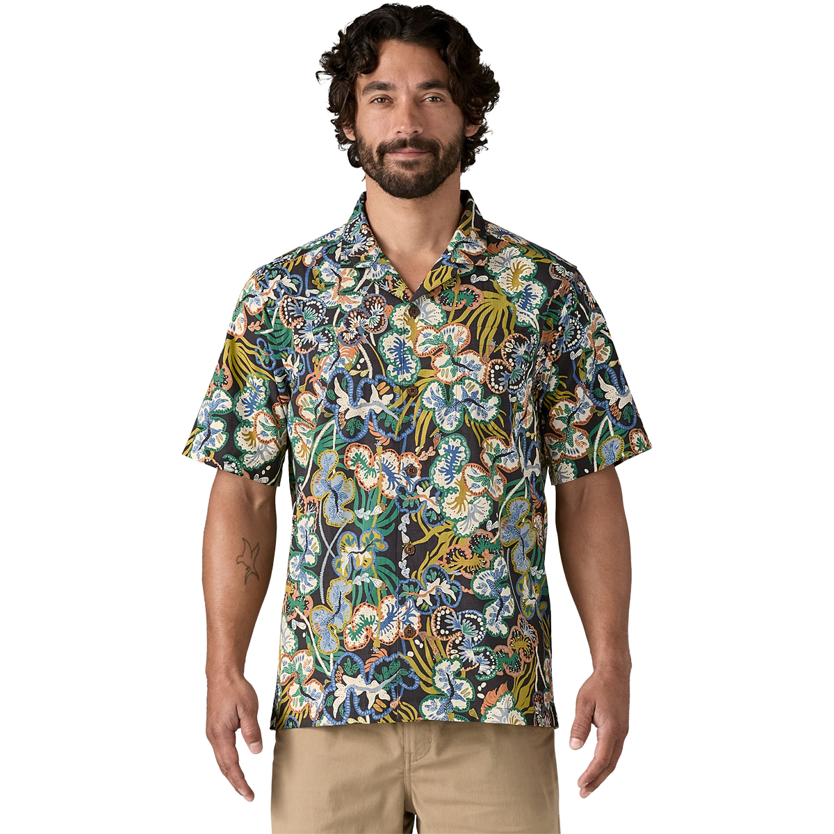 Men's Tidal Threads Camp Shirt alternate view