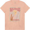 Billabong Youth Stamped Wave Tee in Soft Peach