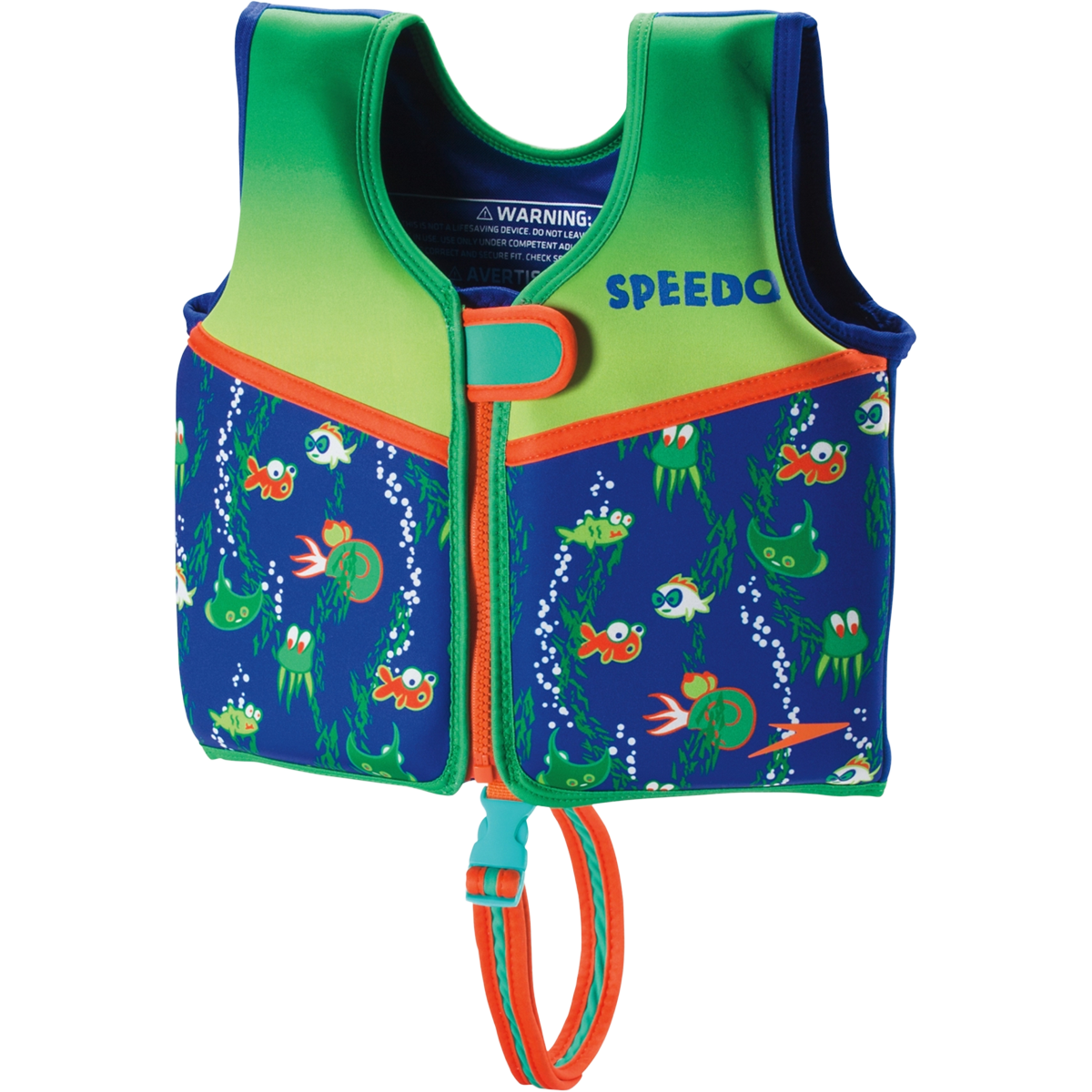 Youth Printed Neoprene Swim Vest alternate view