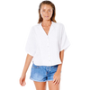 Rip Curl Women's Premium Surf Short Sleeve Shirt in White