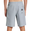 Quiksilver Youth Taxer Amphibian 17” Hybrid Shorts in 032 Quarry back