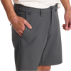 Roark Hytide Hybrid Short in CHA Charcoal right pocket
