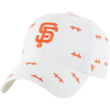 47 Brand Women's Giants Confetti 47 Clean Up in white