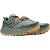 New Balance Men's X Hierro v9 in O-Dark Juniper/Black/Apricot pair front right