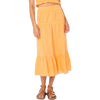 Roxy Women's Malia Solid Skirt in Muskmelon