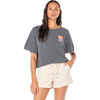 Roxy Women's Sun Stamps Tee Front