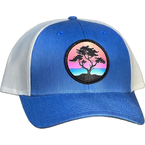 Curved Brim Trucker with Sundown Cypress