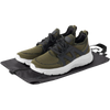 Eagle Creek Pack-It Isolate Shoe Sack in Black with shoes on top