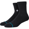 Stance Icon Quarter Socks 3 Pack in Black