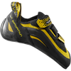 La Sportiva Miura VS in Black/Yellow right shoe outside profile 