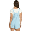 Billabong Women's Beach Crush Denim Overall Back