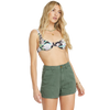 Billabong Women's Sun Days Denim Shorts in Forest